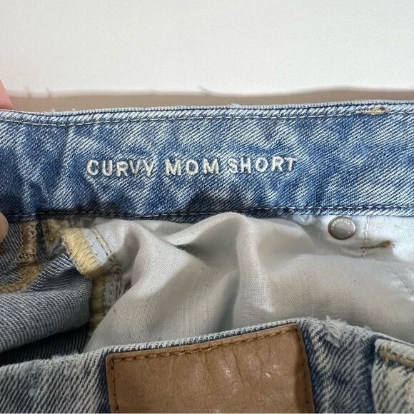Sz 8 American Eagle Curvy Mom Short comfort stretch waistband - Picture 12 of 15